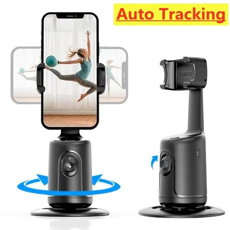 Auto Face Tracking Gimbal AI Smart Gimbal Face Tracking Auto Phone Holder For Smartphone Video Vlog Live Stabilizer Tripod - TechTrendzNz