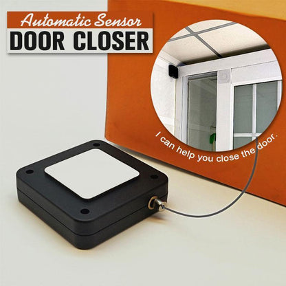 Automatic Door Closer Punch-Free Soft Close Door Closers For Sliding Door Glass Door 500g-1000g Tension Closing Device - TechTrendzNz
