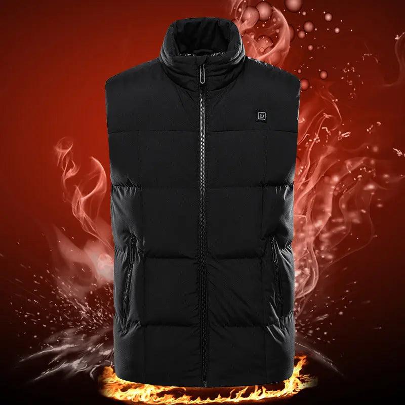 Extreme Temperature working people Heating clothes intelligent temperature control and rechargeable heating vest men Women - TechTrendzNz