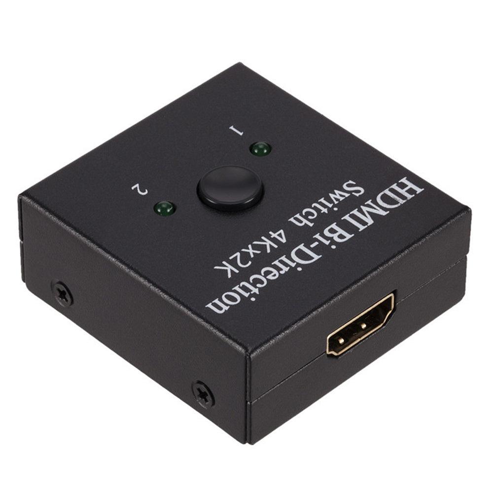 HDMI switcher 2 in 1 out HD 4K 2K expansion distributor - TechTrendzNz