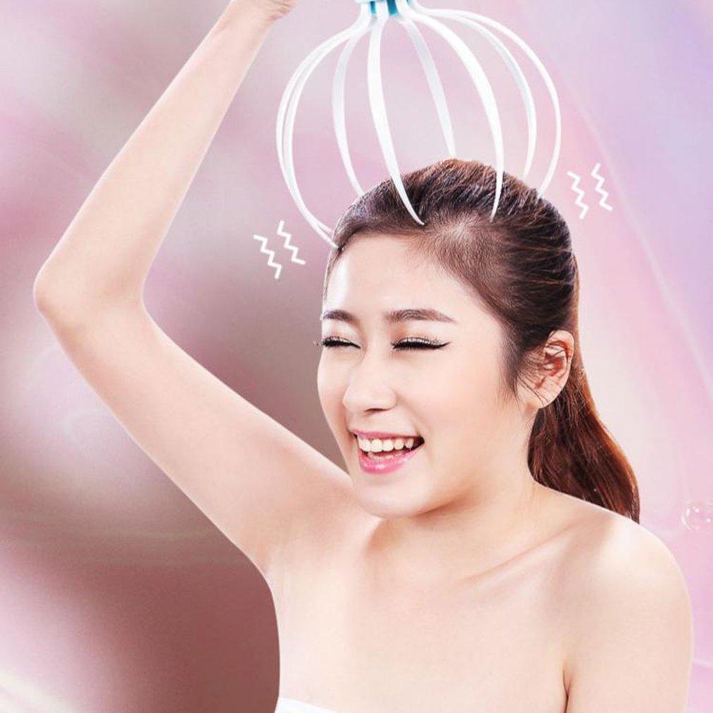 Head Massager Scalp Vibration Massage Eight Claw Electric Household Massager Head Masager Body Care - TechTrendzNz