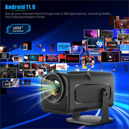 HY320 Android Small HD Smart Projector 1080p - TechTrendzNz