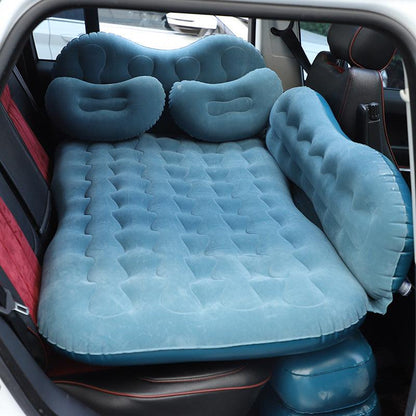 Inflatable Mattress Camping Car Air Mattress Car Travel Mattress Outdoor Car Pillow Bed - TechTrendzNz