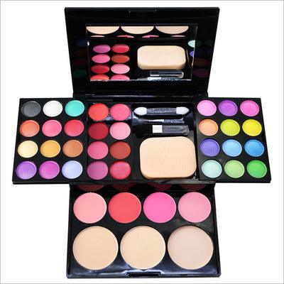 Makeup Box 24 Eyeshadow 8 Lipstick 4 Blush 3 Powder 39 Color Makeup Disc Combination Makeup Tray - TechTrendzNz