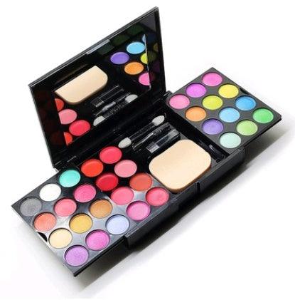 Makeup Box 24 Eyeshadow 8 Lipstick 4 Blush 3 Powder 39 Color Makeup Disc Combination Makeup Tray - TechTrendzNz
