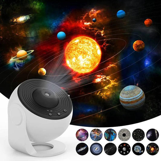 Night Light Galaxy Projector Starry Sky Projector 360 Rotate Planetarium Lamp For Kids Bedroom Valentines Day Gift Wedding Deco - TechTrendzNz