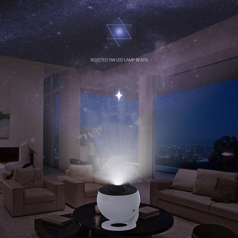 Night Light Galaxy Projector Starry Sky Projector 360 Rotate Planetarium Lamp For Kids Bedroom Valentines Day Gift Wedding Deco - TechTrendzNz