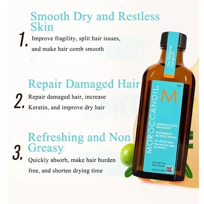 Original Hair Care Essential Oil And Conditioner Nourish And Repair Dry And Damaged Hair Moisturize And Smooth Hair Care Product - TechTrendzNz