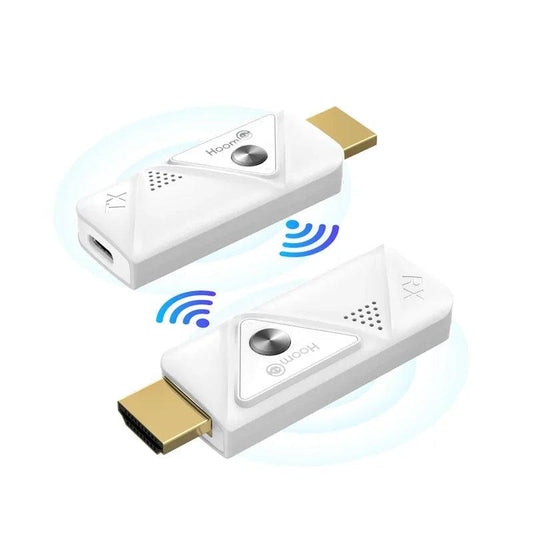 Portable Wireless HDMI Transmitter and Receiver HDMI Extender 98FT/30M 1080P Kit Plug Compact Design Takes Up Little Space - TechTrendzNz