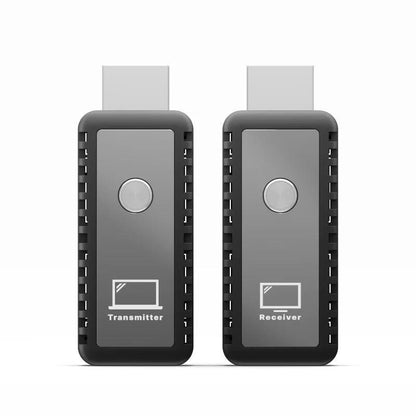 Portable Wireless HDMI Transmitter and Receiver HDMI Extender 98FT/30M 1080P Kit Plug Compact Design Takes Up Little Space - TechTrendzNz