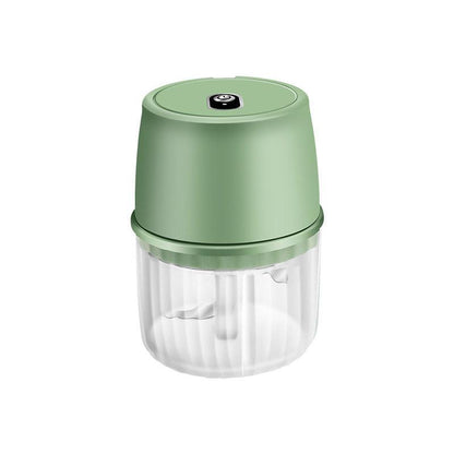 USB Rechargeable Electric Garlic Press Portable Wireless Food Chopper Mini Complementary Food Mixer Kitchen Gadgets - TechTrendzNz