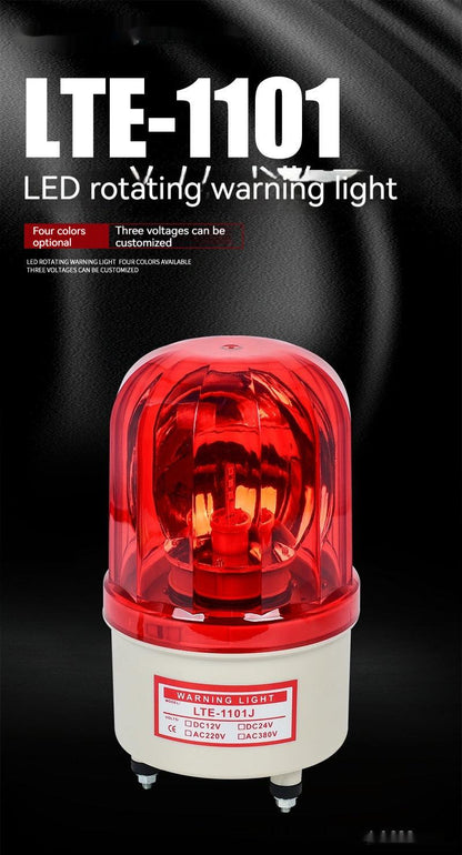 Warning Light LTE-1101J Sound And Light Alarm Rotation - TechTrendzNz