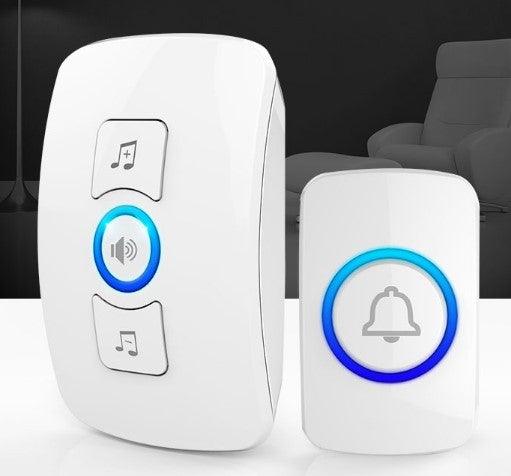 Wireless home doorbell remote AC remote control electronic senile caller - TechTrendzNz